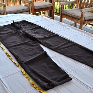 Size 6 Medium Womens Brown Dockers Pants With Pockets And Stain Defender